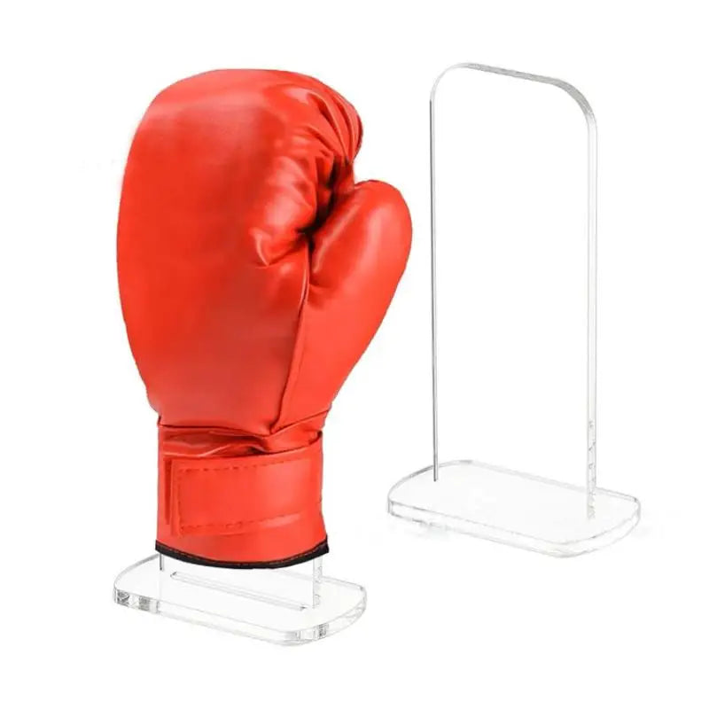Acrylic Boxing Gloves Display Stand | Desktop Glove Holder Glove Display Stand Axl