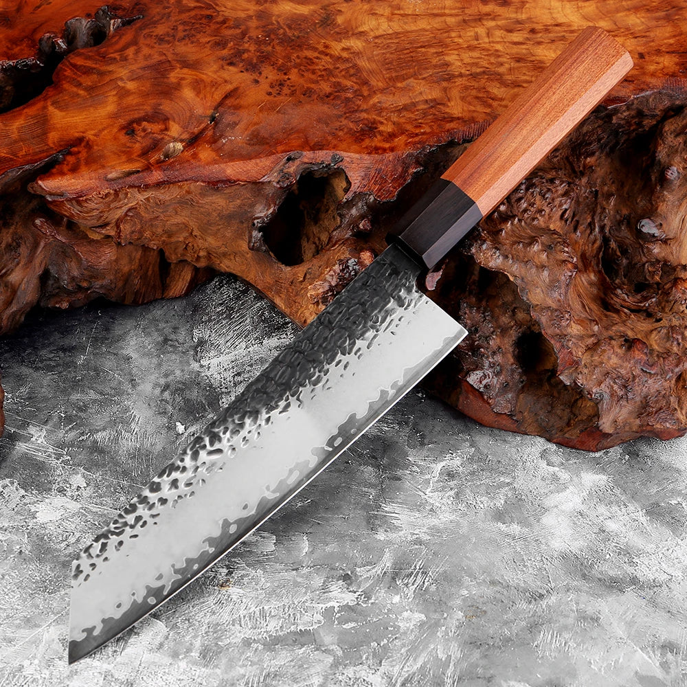 XITUO 1–7 Pc Japanese Chef Knife Set | 3-Layer Steel Blades Kitchen Knife Set Axl