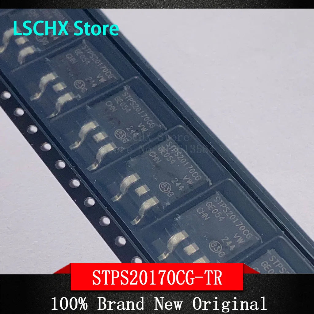 10pcs STPS Series Schottky Rectifier Diodes – Mixed Model Pack Schottky Rectifier Diode Axl STPS30M60DJF-TR