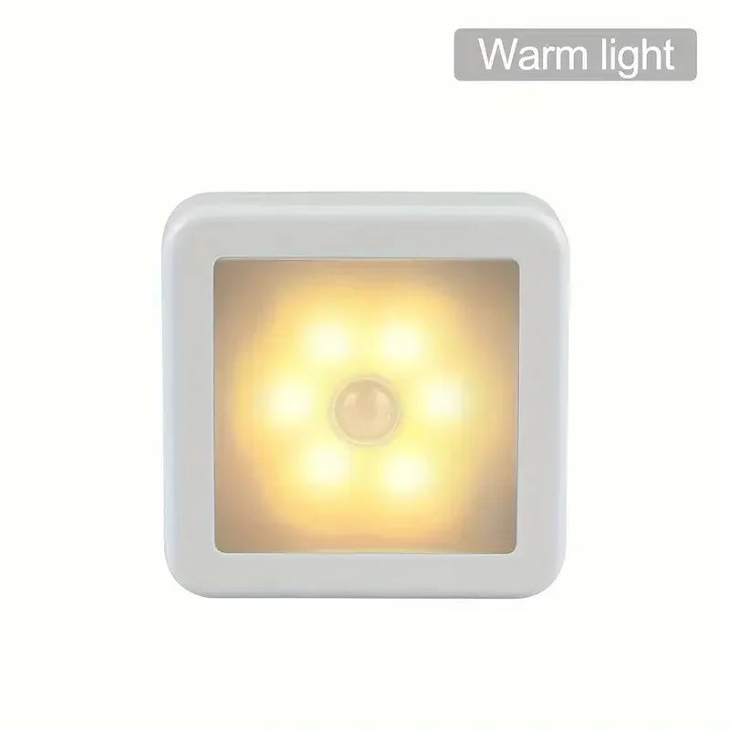 Motion Sensor LED Night Light – Wireless Closet & Cabinet Puck Lamp Motion Sensor Night Light Axl 1pc Warm White