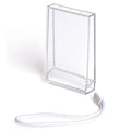 Clear Instax Mini Photo Storage Box with Strap | 3-Inch Case Photo Storage Case Axl Blue