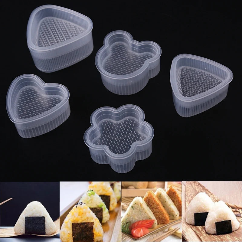 DIY Sushi Rice Ball Mold – Food Grade PP Kitchen Tool Sushi Rice Mold Axl
