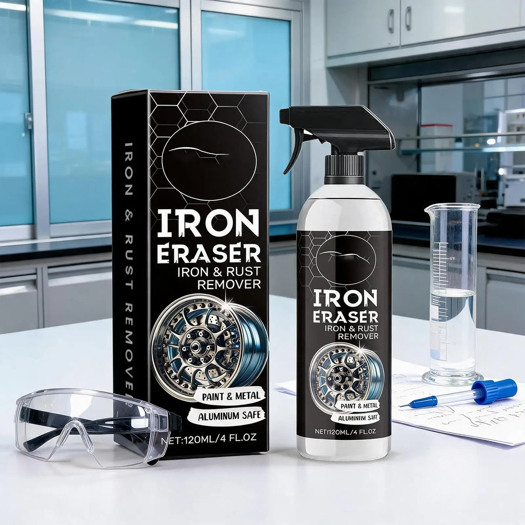 120ml Car Iron Remover Spray – Wheel, Brake & Paint Cleaner Iron Remover Spray Axl