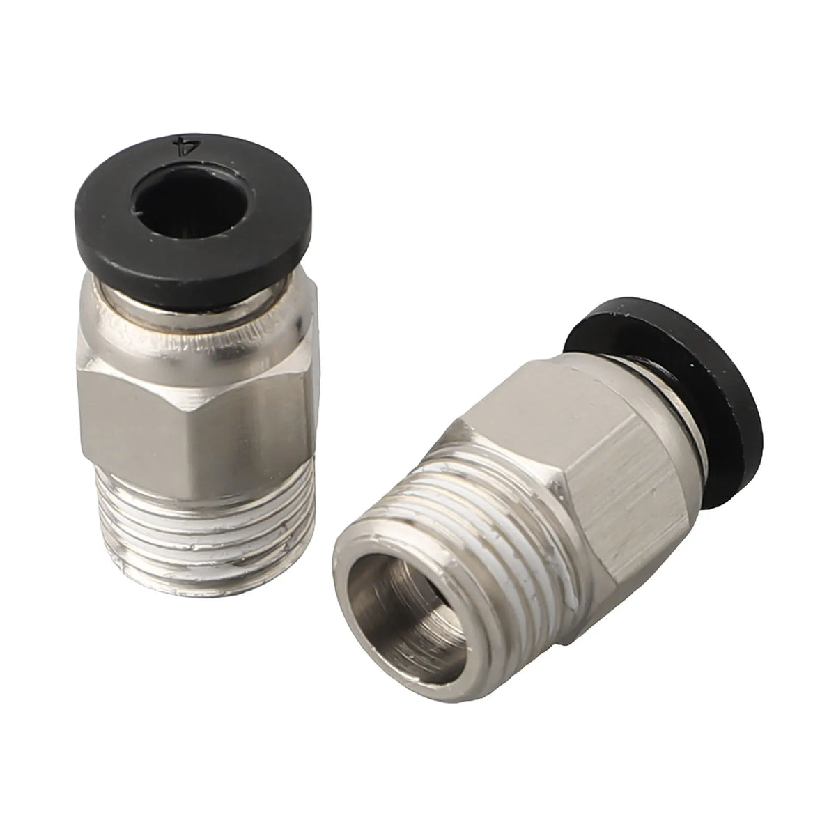 PC4-M10 Pneumatic Push-In Fitting 10 Pack | 3D Printer PTFE Pneumatic Fitting Axl
