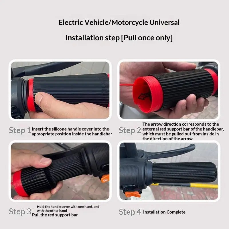 Non-Slip Motorcycle Handlebar Brake Cover – Silicone Universal Handlebar Brake Cover Axl