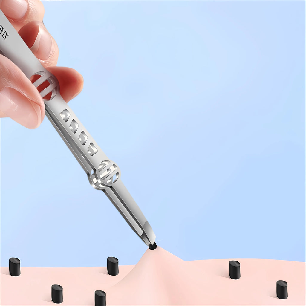 PLYS Precision Tweezer Kit – Stainless Steel Eyebrow Set Precision Tweezer Kit Axl