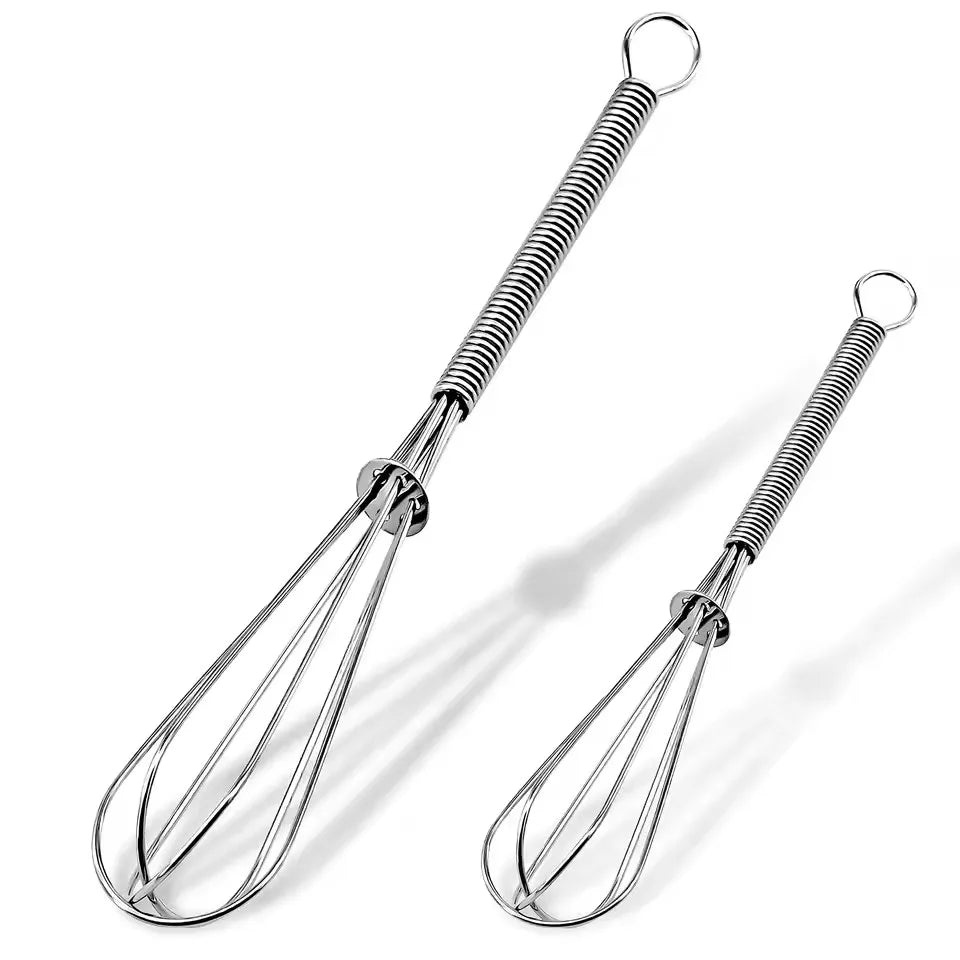 Mini Stainless Steel Manual Egg Whisk – Wire Kitchen Beater Manual Egg Whisk Axl