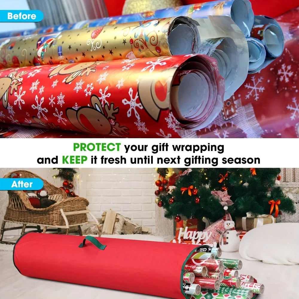 Under-Bed Wrapping Paper Storage Bag | Oxford Fabric Organizer Under-Bed Storage Bag Axl