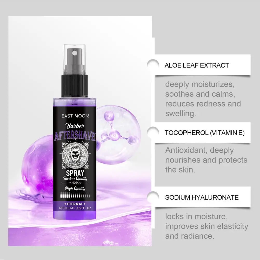 Men's Moisturizing Aftershave Spray 100ml – Non-Greasy Aftershave Spray Axl