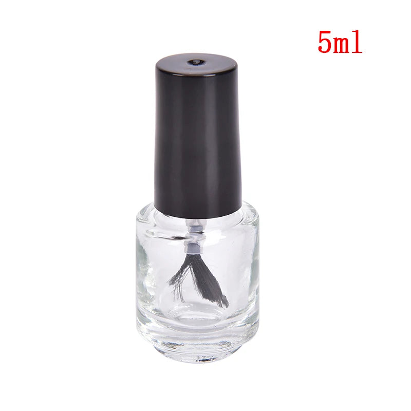 Empty Glass Nail Polish Bottles with Brush – 5/10/15ml Nail Polish Bottle Axl 5 ml
