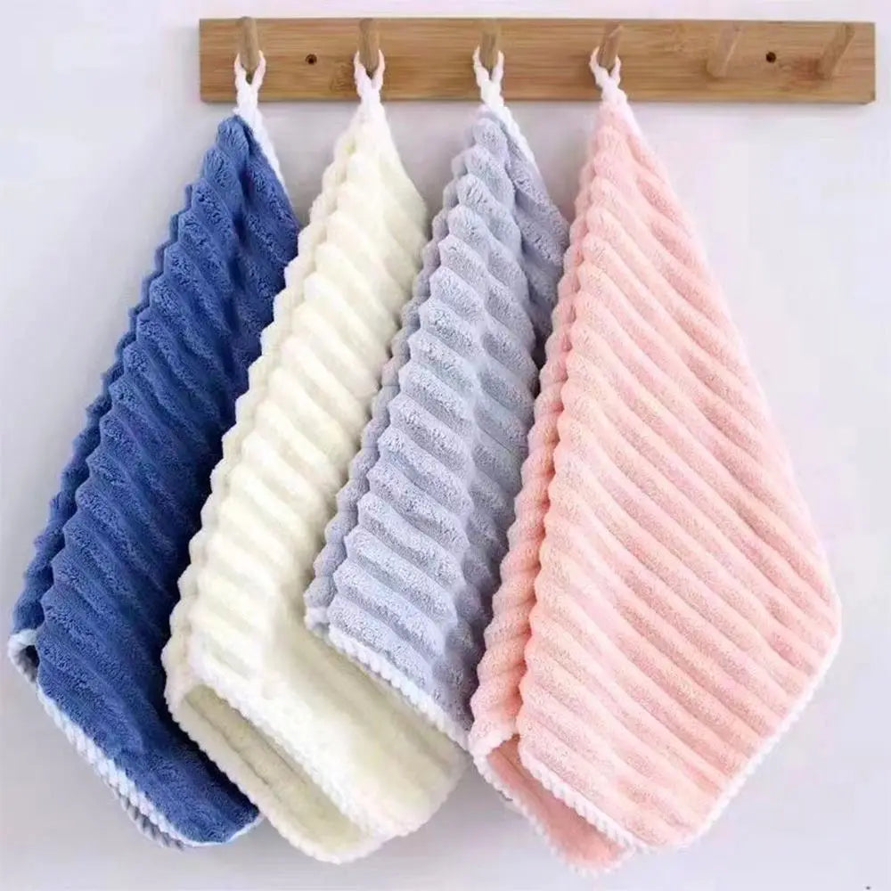 Coral Fleece Face Towel – Soft, Thick & Fast Absorbing Face & Hand Towel Axl