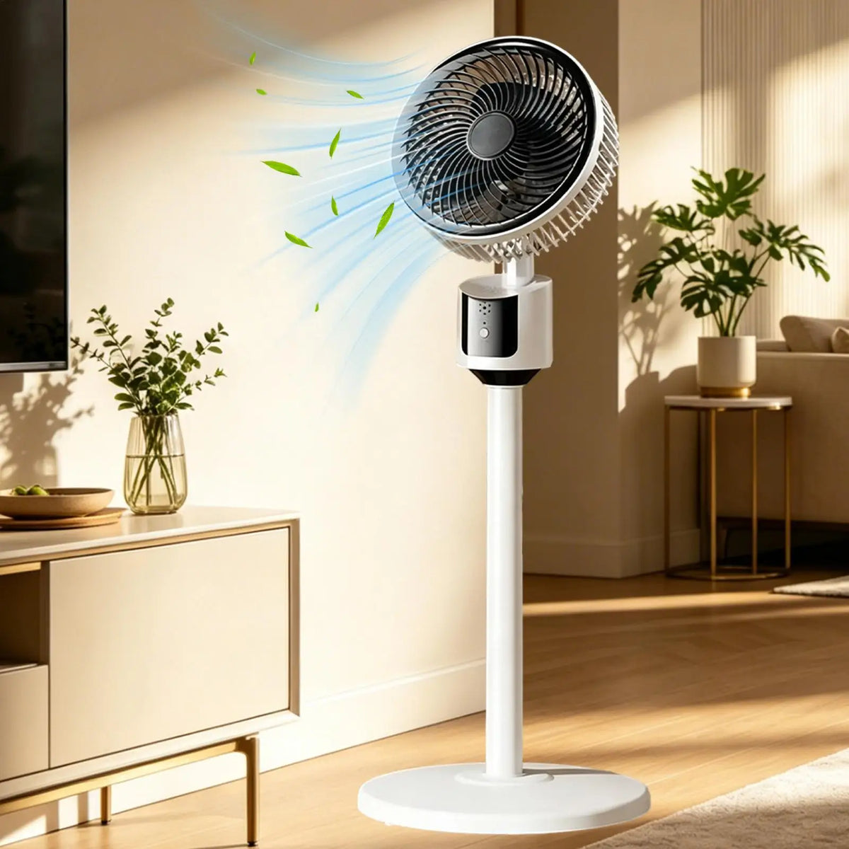 3-Speed Quiet Floor Fan – Standing Fan for Bedroom & Office Standing Floor Fan Axl