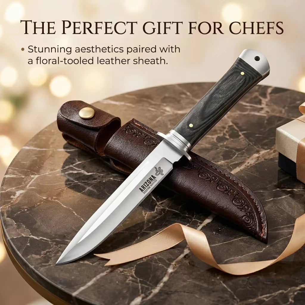 Heavy-Duty Kitchen Knife – 5Cr13 Steel & Pakkawood Handle Chef Kitchen Knife Axl