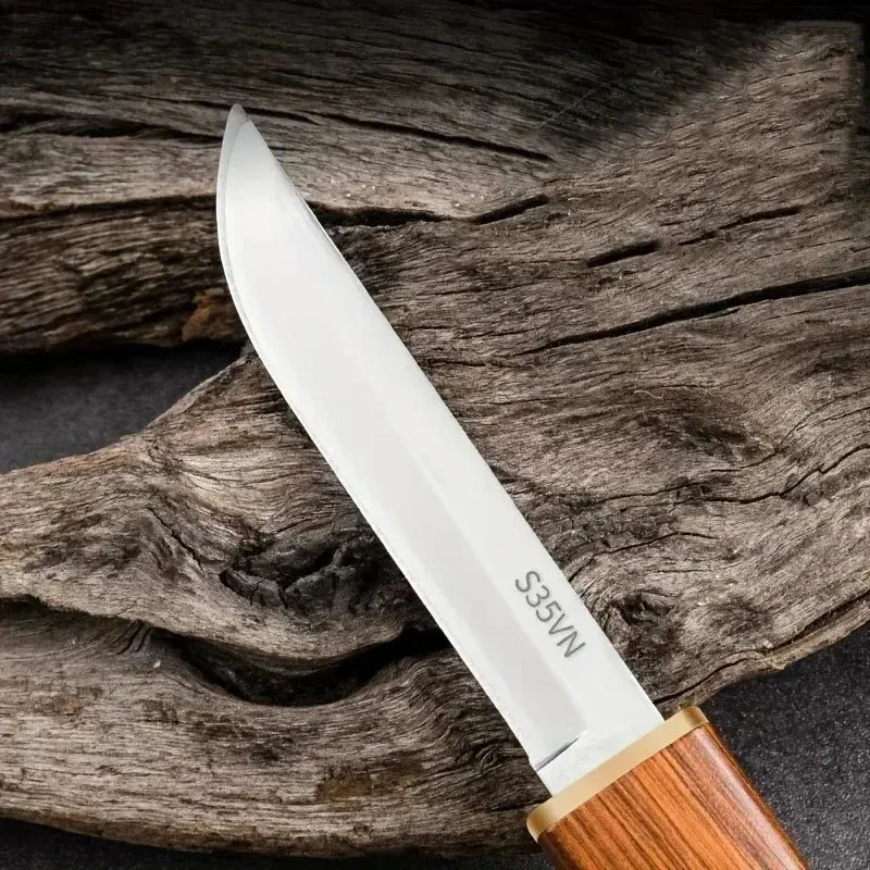 2-in-1 Double Blade Kitchen Knife – Cleaver & Utility Knife Combination Kitchen Knife Axl