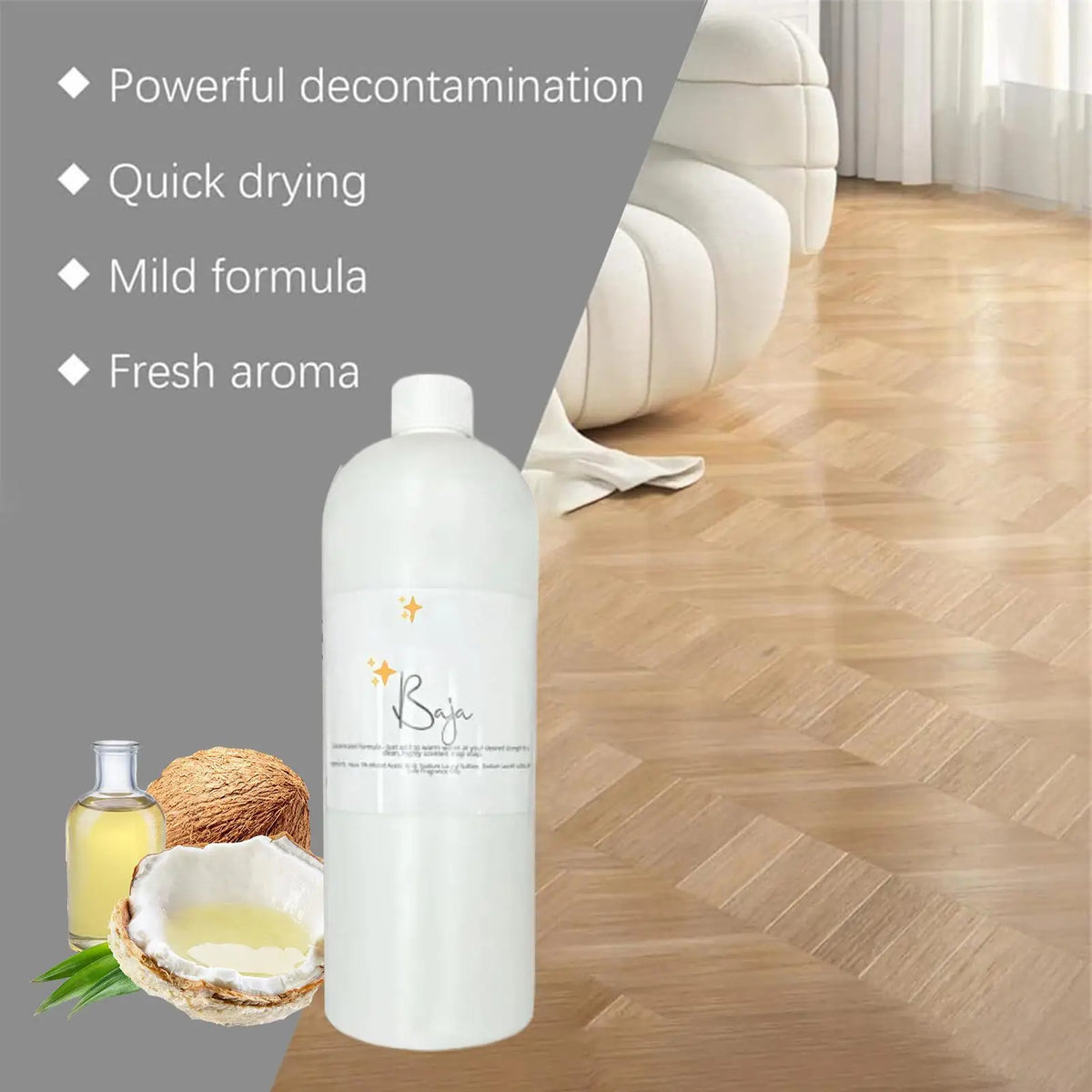 120ml Multifunctional Mop Soap – Floor & Kitchen Cleaner Floor Cleaning Soap Axl