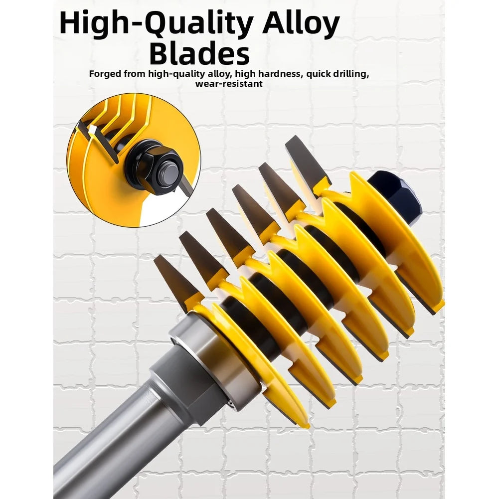 2-Tooth Adjustable Finger Joint Router Bit – Wood & MDF Router Bit Axl