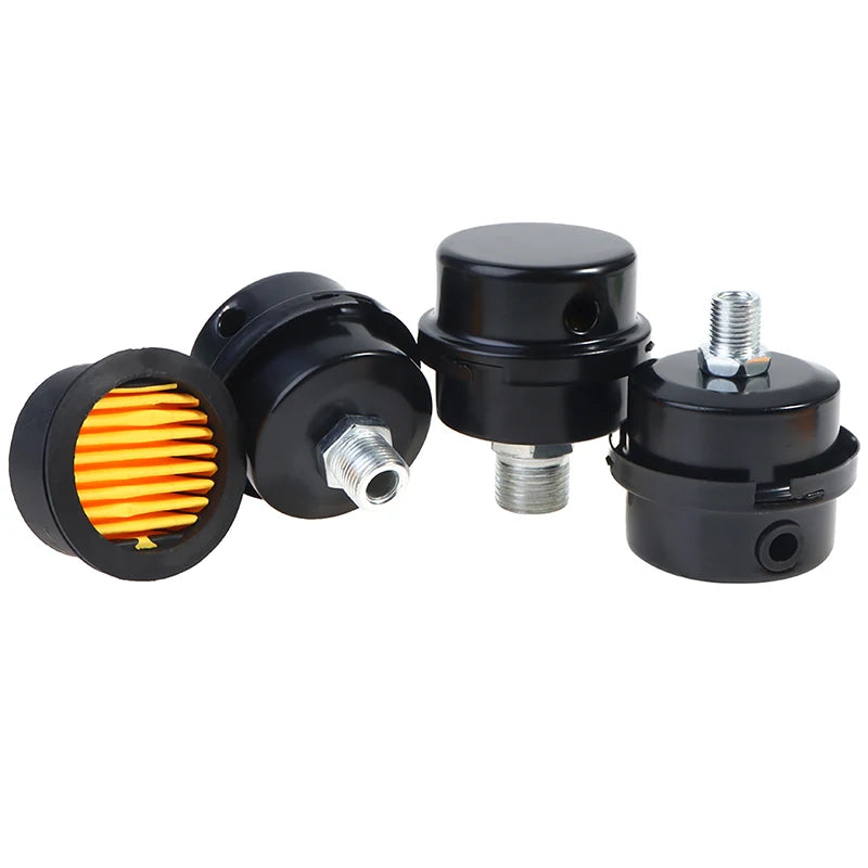 Metal Air Compressor Filter Noise Muffler – 12/16/20mm Compressor Filter Muffler Axl