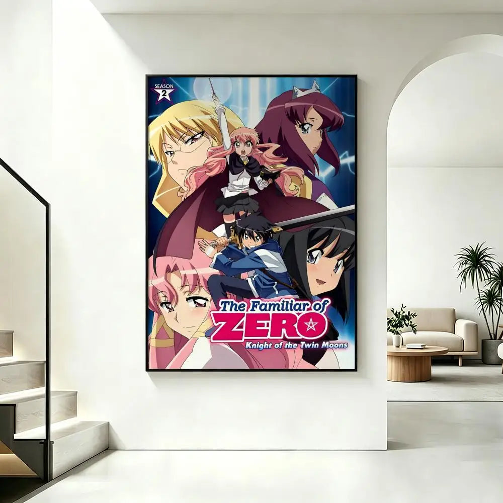 The Familiar of Zero HD Poster – Anime Wall Art Decor Anime Wall Poster Axl
