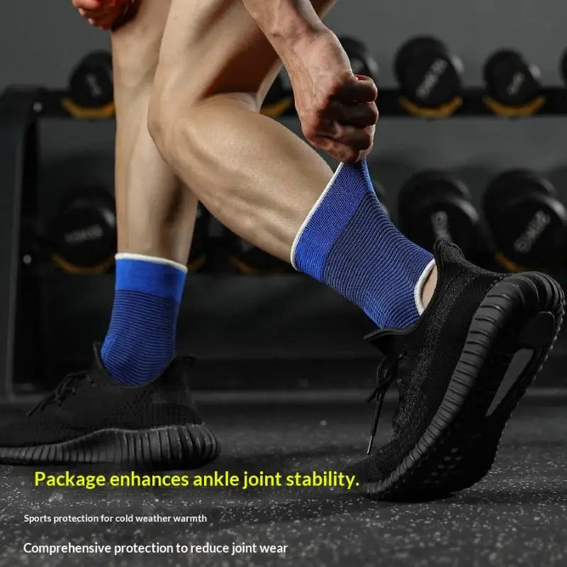 Elastic Ankle Support Sleeves – Breathable Knit Brace 1 Pair Ankle Support Sleeve Axl