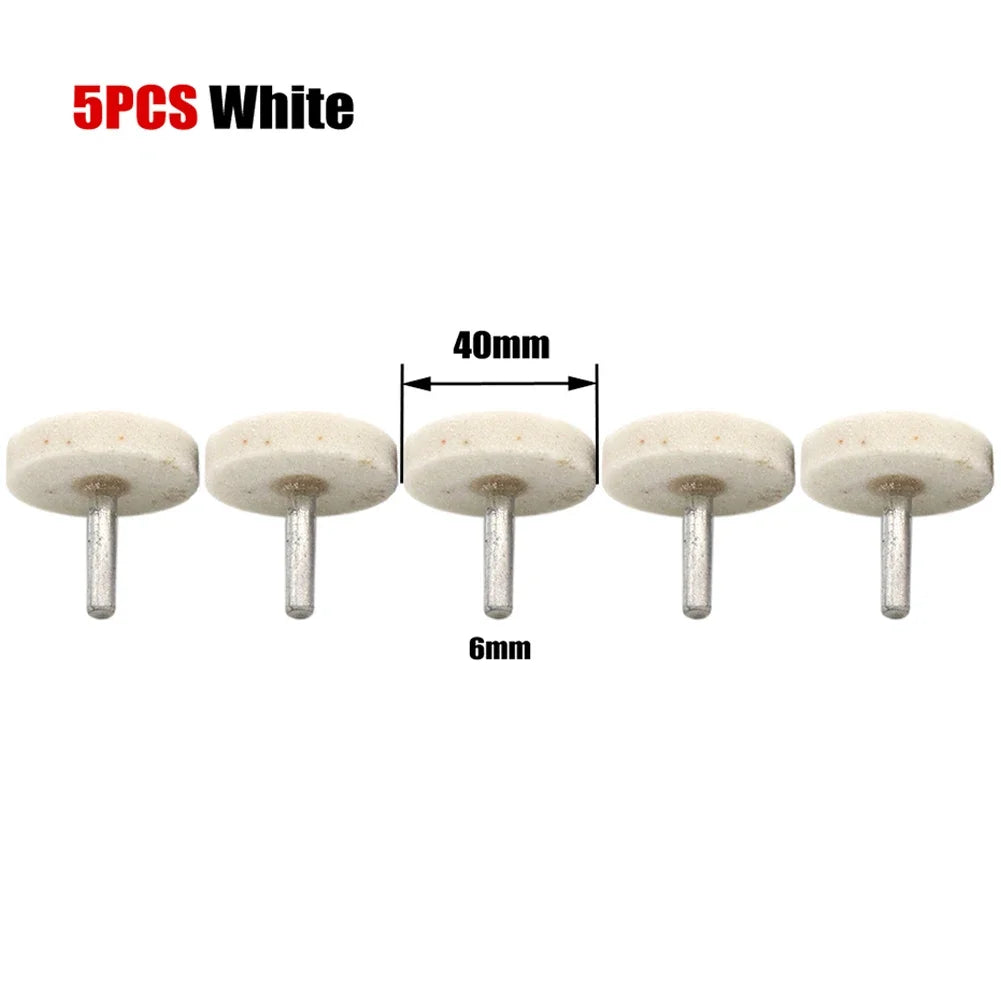 5-Pack Mini Grinding Wheels 30/40mm – Rotary Tool Abrasive Discs Abrasive Grinding Disc Axl White 40mm China Mainland