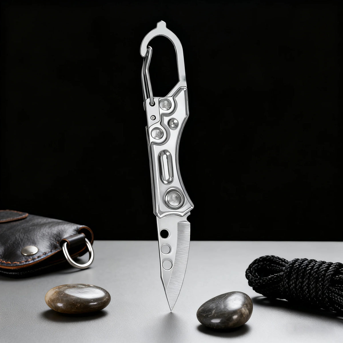 Mini Folding Knife – Portable EDC Pocket Knife for Camping Folding Pocket Knife Axl