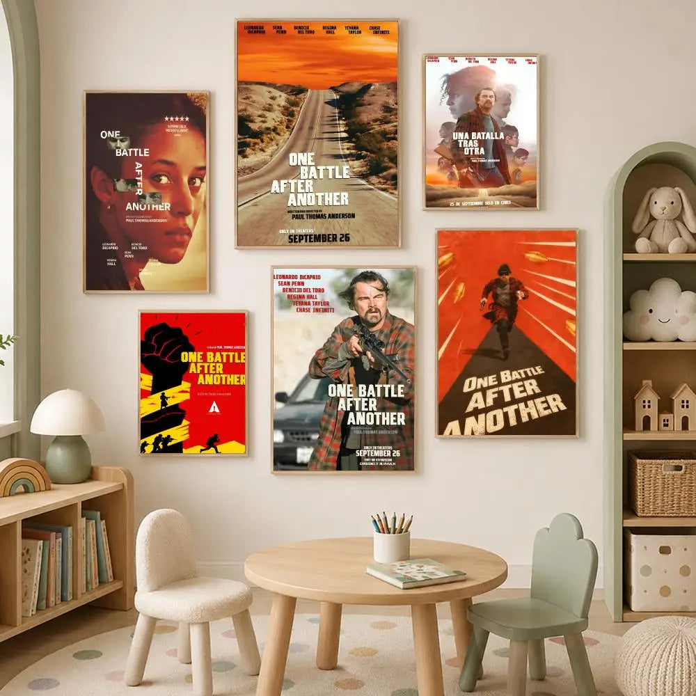 One Battle After Another HD PVC Self-Stick Wall Art Poster Wall Art Poster Axl