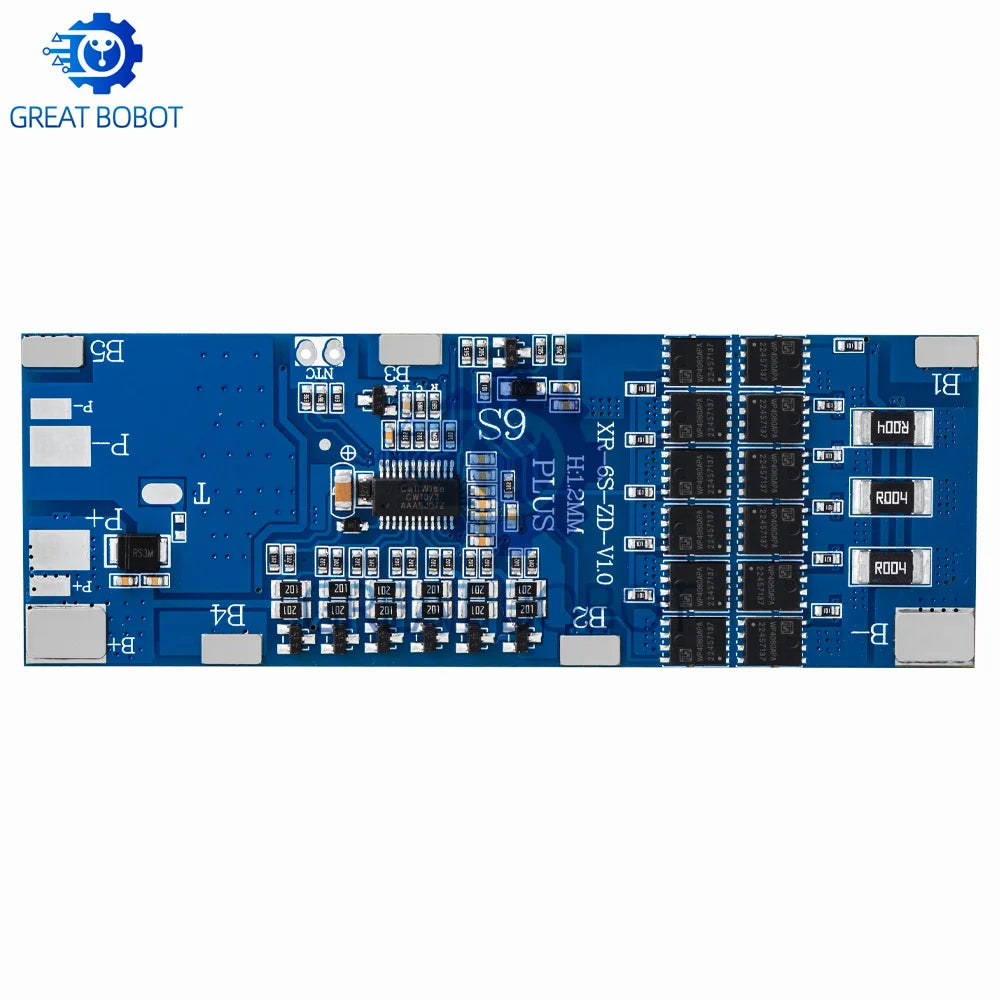6S BMS 10A/20A/30A 22.2V 18650 Li-ion Battery Protection Board Battery Protection Board Axl