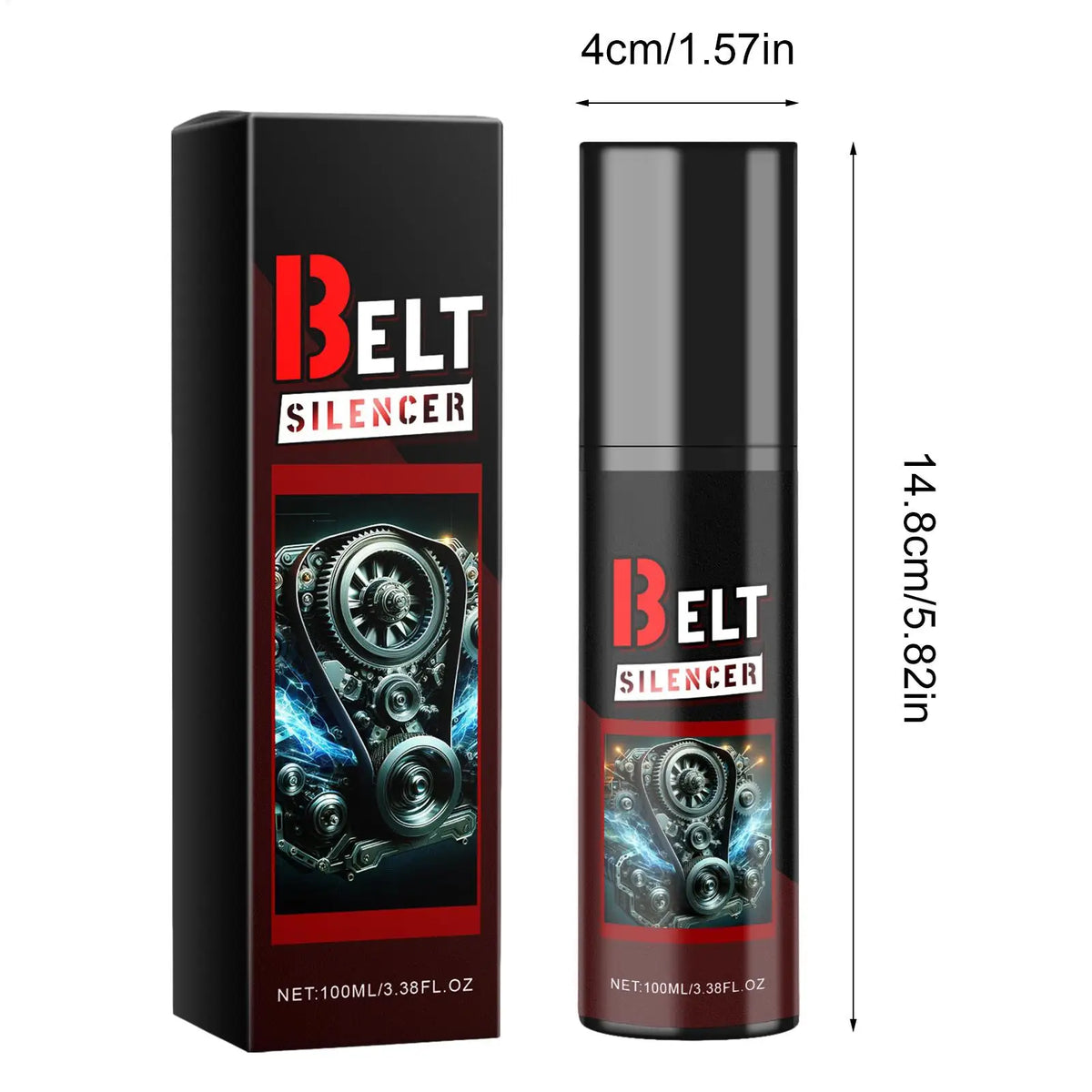 Automotive Belt Dressing Spray 100ml – Engine Belt Silencer Belt Dressing Spray Axl