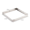 Foldable Stainless Steel Camping Stove Wind Screen Shield Camping Wind Screen Axl Silver