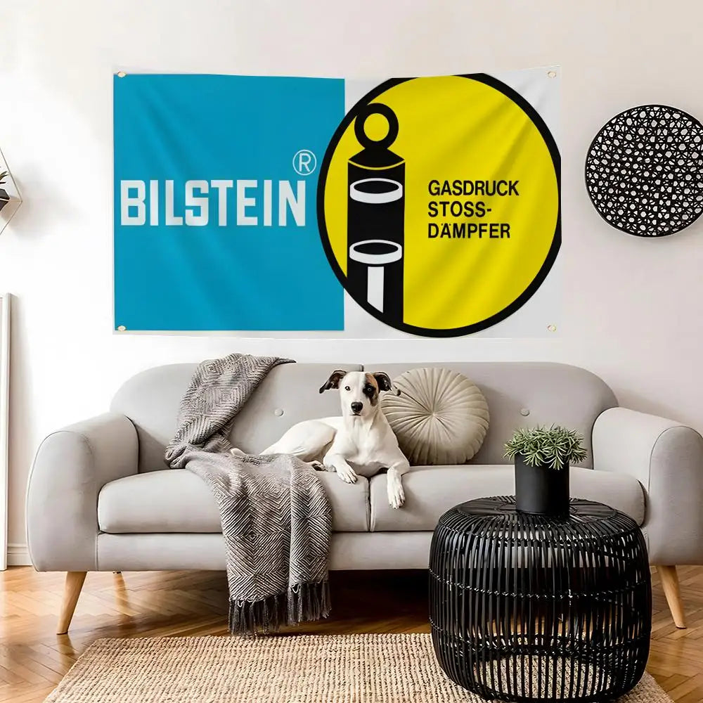 Bilstein Wall Flag – Indoor & Outdoor Concert Art Banner Decorative Wall Flag Axl