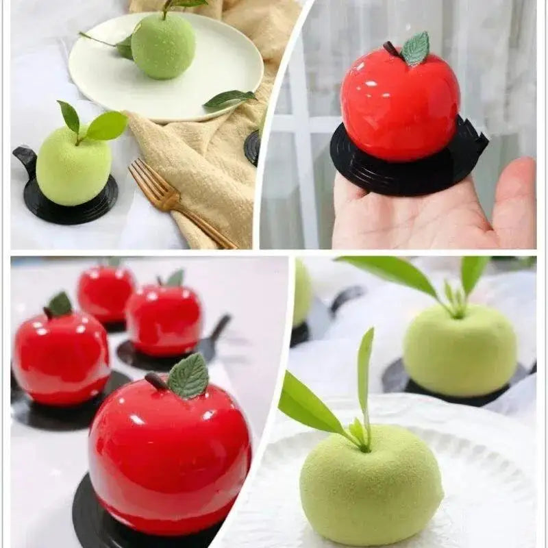 Silicone Fruit Mousse Cake Molds – 3D Dessert Baking Moulds Silicone Cake Mold Axl
