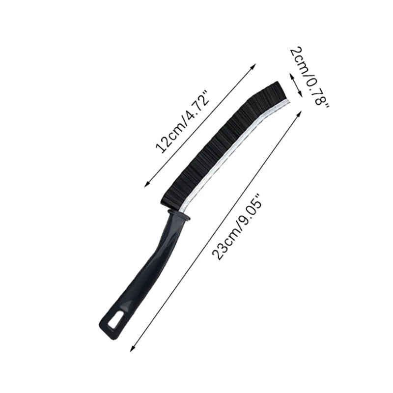 Tile Grout Cleaner Brush – Long Handle Nylon Scrub Brush Grout Cleaning Brush Axl
