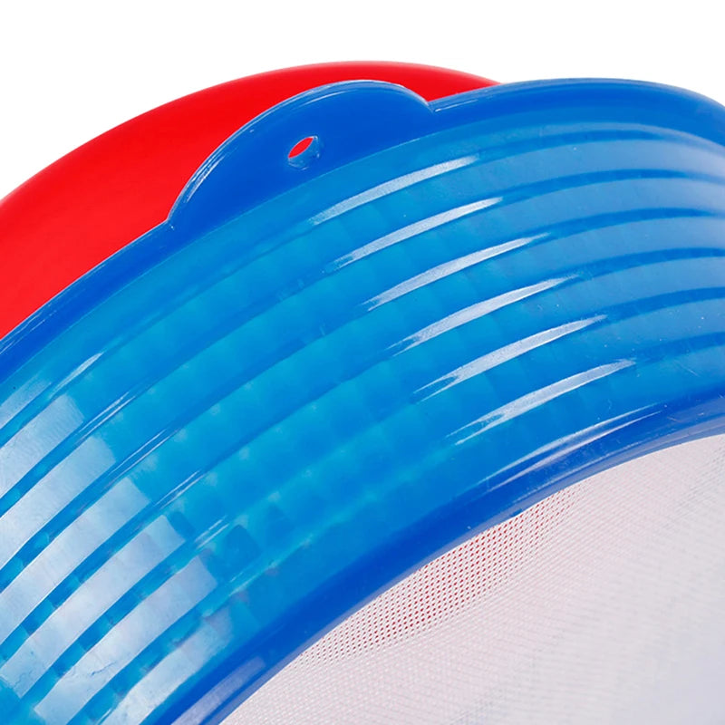 Round Plastic Flour Sieve Fine Mesh Sifter for Baking Flour Sieve Sifter Axl