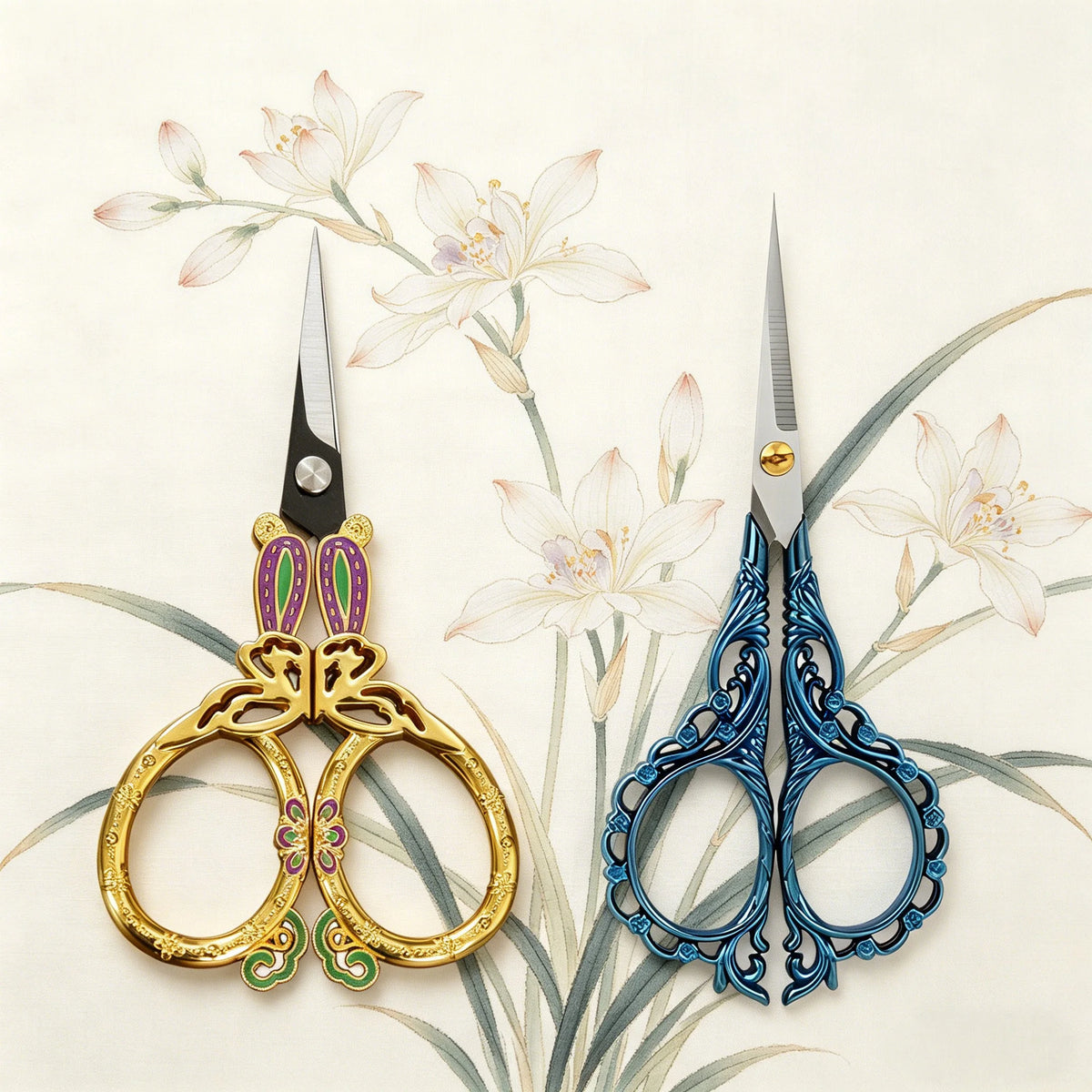 Embroidery Scissors – Stainless Steel Tailor & Sewing Scissors Embroidery Scissors Axl Scissors-2PCS