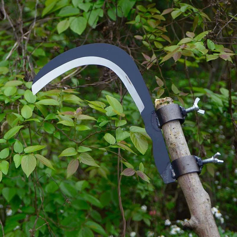 Manganese Steel Grass Sickle Cutter Head – Garden Weeding Tool Garden Sickle Tool Axl