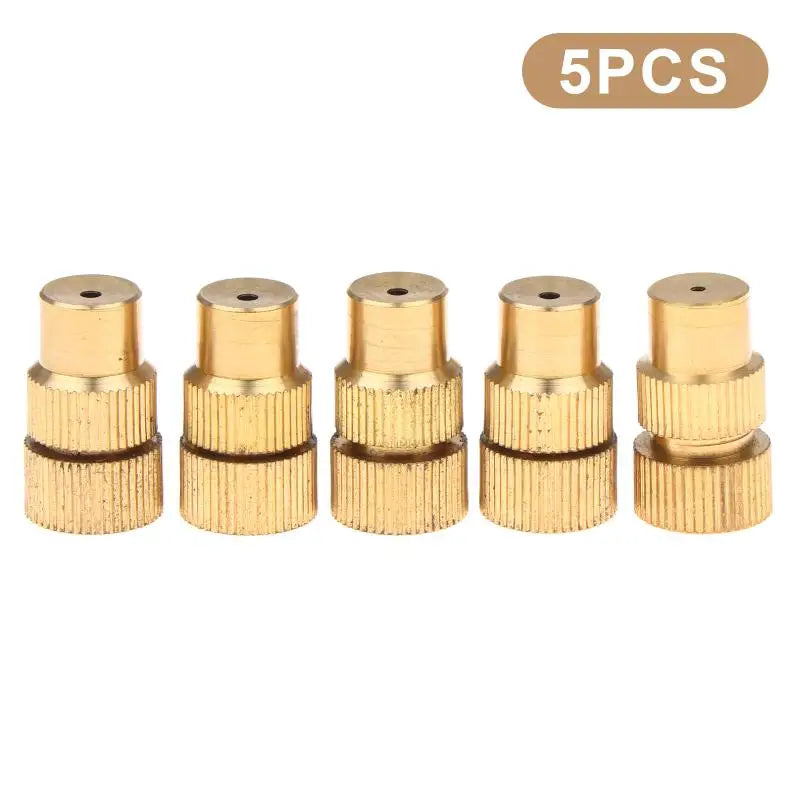 Solid Brass Adjustable Spray Nozzles – Garden & Farm 5–10Pc Garden Spray Nozzle Axl A2 5PCS