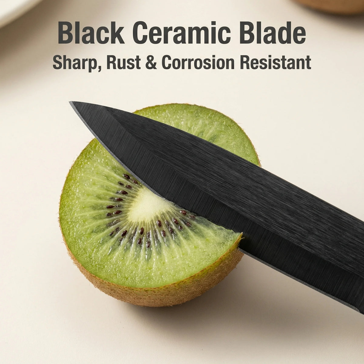 4-Inch Ceramic Paring Knife – Rust-Free Fruit & Baby Food Knife Ceramic Paring Knife Axl