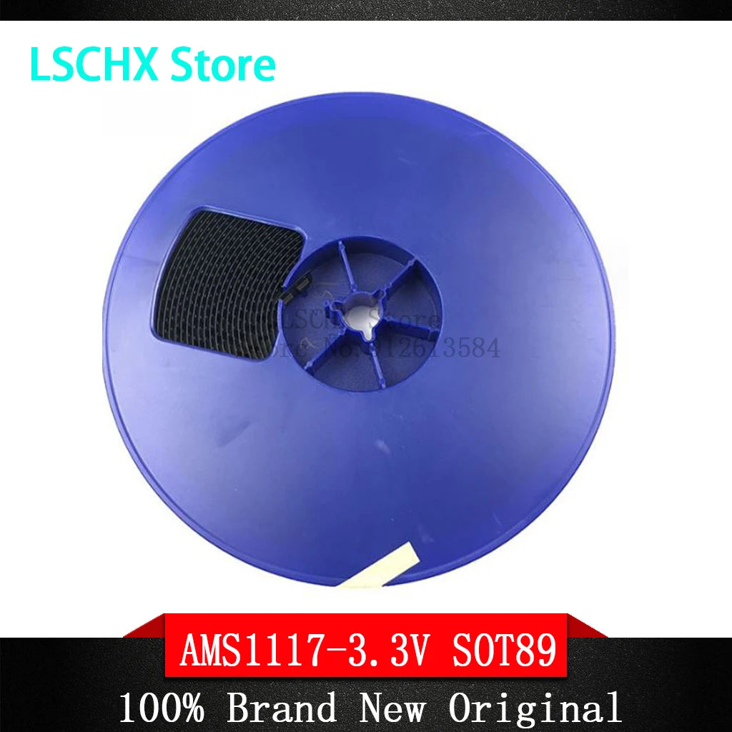 1000PCS AMS1117 LDO Voltage Regulator IC SOT-89 SMD Multi-Voltage Voltage Regulator IC Axl