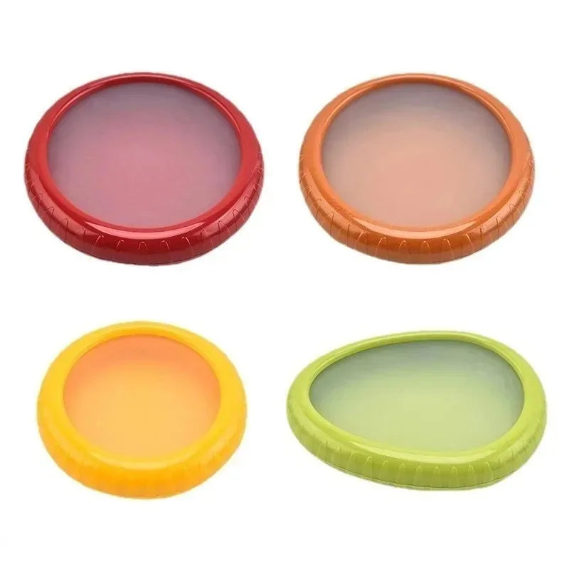 Reusable Silicone Fruit Storage Containers – 4-Pack Food Savers Food Storage Containers Axl