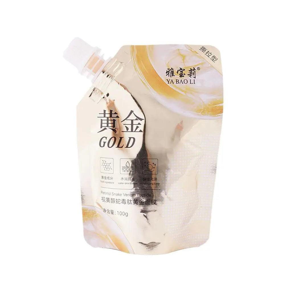 Retinol Gold Peel Mask – Brighten, Firm & Moisturize Skin Peel Face Mask Axl D
