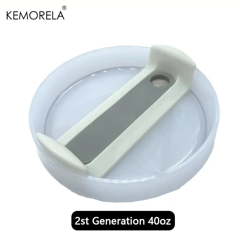 KEMORELA 40 oz Tumbler Replacement Lid with Handle Cap Tumbler Replacement Lid Axl Dune