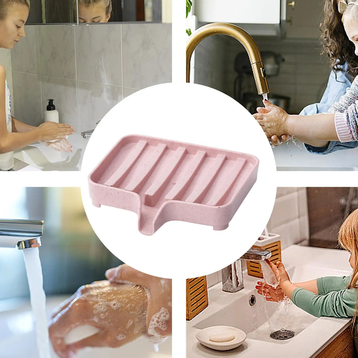 Draining Soap Dish – Space-Saving Shower Soap Holder Soap Dish Axl