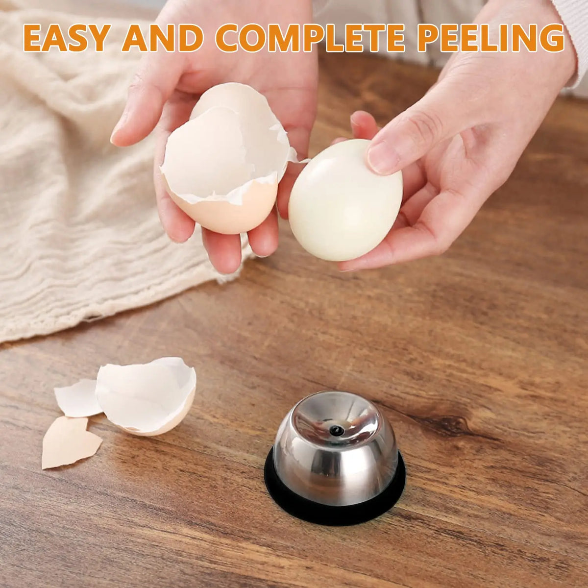 Egg Piercer Stainless Steel Needle – Non-Slip Base Kitchen Tool Egg Kitchen Tool Axl