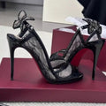 Women's Mesh Open Toe High Heel Stiletto Sandals – Breathable High Heel Sandals Axl 9cm-1 37