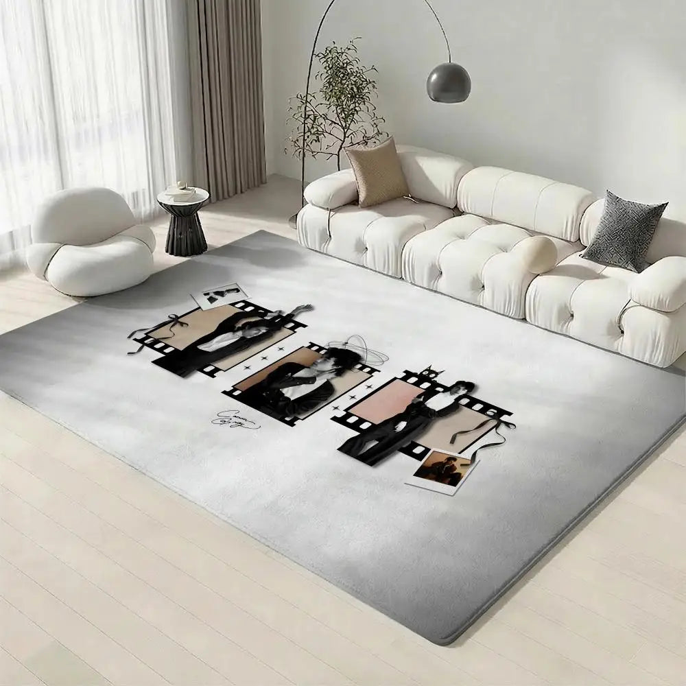 Conan Gray Fan Flannel Floor Mat – Non-Slip Soft Indoor Rug Flannel Floor Mat Axl