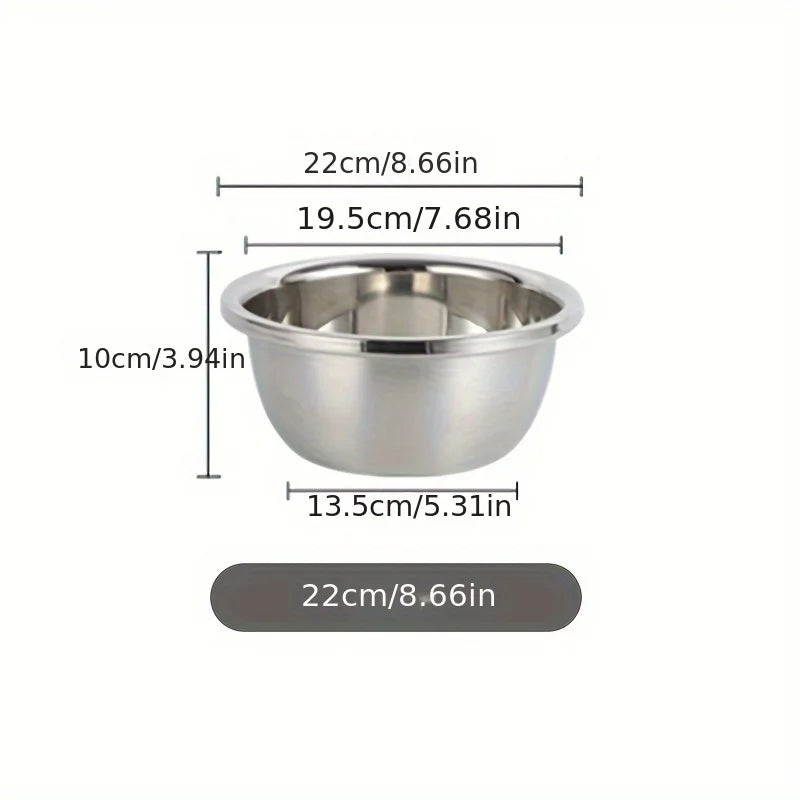 KEMORELA Large Stainless Steel Dog Bowls – Food & Water Dishes Stainless Steel Dog Bowl Axl 22cm