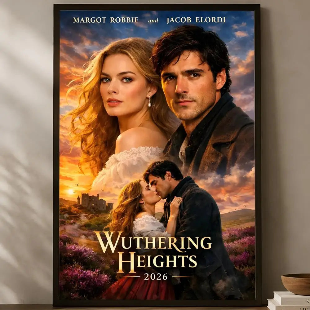 Wuthering Heights Self-Stick HD Wall Art Poster – Waterproof Wall Art Poster Axl White01 15X20cmNoframe
