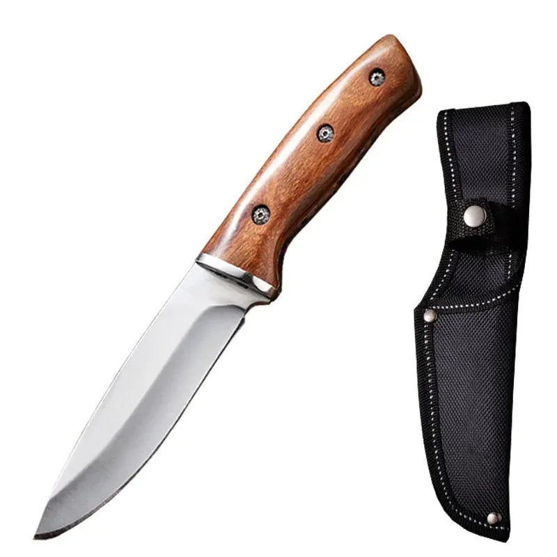 Handmade Forged Steel Chef Knife – Meat Cleaver & Kitchen Knife Chef Knife Axl WHITE