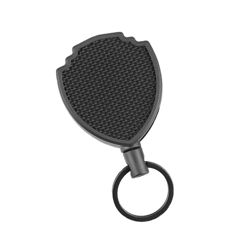 Retractable Carabiner Keychain – ID Badge & Key Clip Holder Retractable Keychain Axl