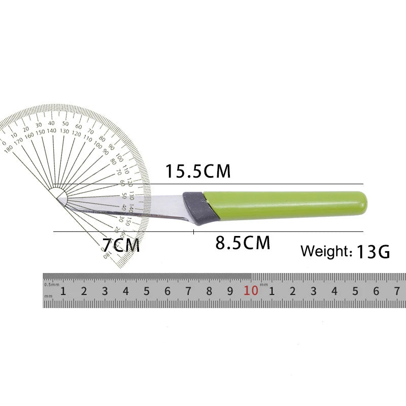 4-Piece Stainless Steel Fruit Knife & Peeler Set – Candy Colors Fruit Knife Set Axl